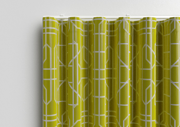 Bamboo Brights, Chartreuse - Made To Measure Curtains - Image 13